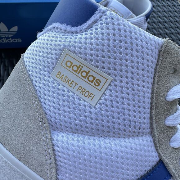 Adidas Basket Profi White Royal Blue Men\'s Athletic Shoes FW3112 main image 11